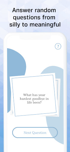 KnowMeBetter: Random Questions Screen 3