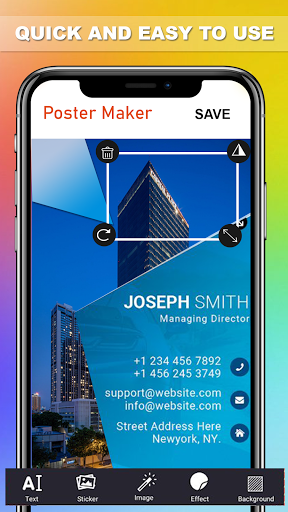 Business, Visiting, Logo Maker Screen 2