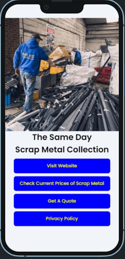 Android application Simvic | Scrap Metal screenshort