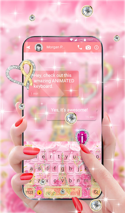 Keyboard & Wallpaper For Girls - 5.10.45 - (Android)
