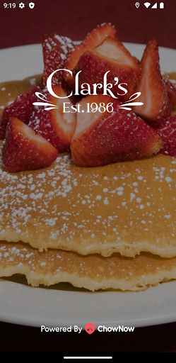 Android application Clark's Restaurant screenshort
