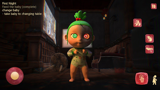 Baby in Green: Horror Games 3D androidhappy screenshots 2