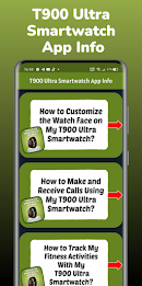 T900 Ultra Smartwatch App Info poster 4