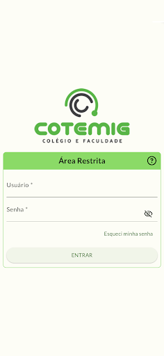 Android application COTEMIG Mobile screenshort