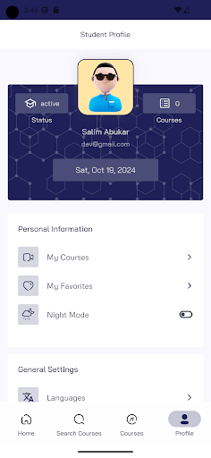 App screenshot