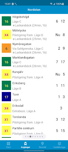 Reskollen (Västtrafik) Screen 2
