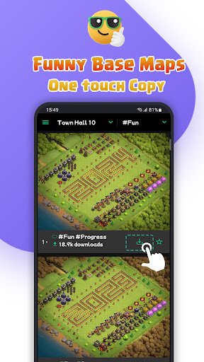 Screenshot of Clashtasia - Base Layout link