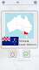 screenshot of Australian States and Oceania