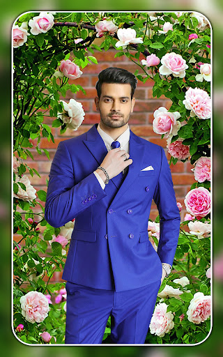 Men suit photo editor casual Screen 2