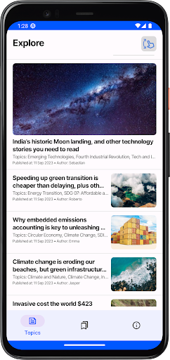 ArticleFlow Screen 2
