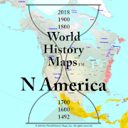 World History Maps: North America