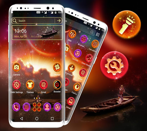 Android application Nebula Launcher Theme screenshort