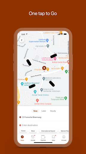 Android application 365 Taxi Service screenshort