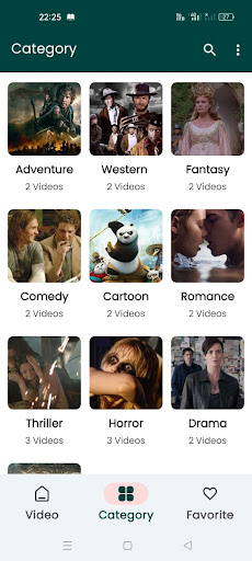 Android application Hollywood movie hindi dubbed screenshort