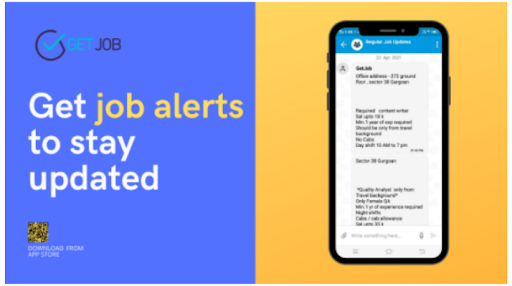 Get Job Screen 2