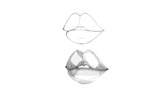 Cách vẽ môi