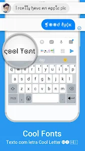 Teclado Emoji iMore - Cool Font, Gif & 3D themes