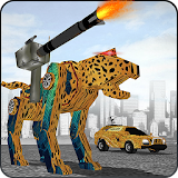 Leopard Police Robot War Hero icon