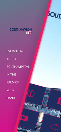 Android application Southampton Life screenshort