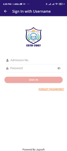 Android application City Convent School , Khatima screenshort