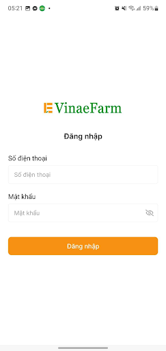 Android application VinaeFarm screenshort