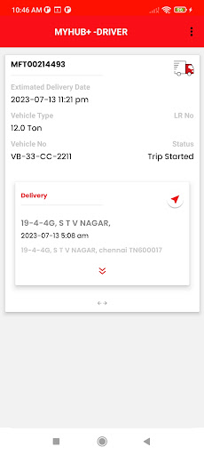 MyHubPlusDriver Screen 3