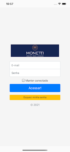 Android application Monetti Consultoria screenshort