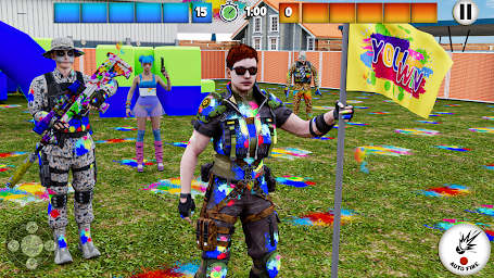 Paintball Shooting Game 3d