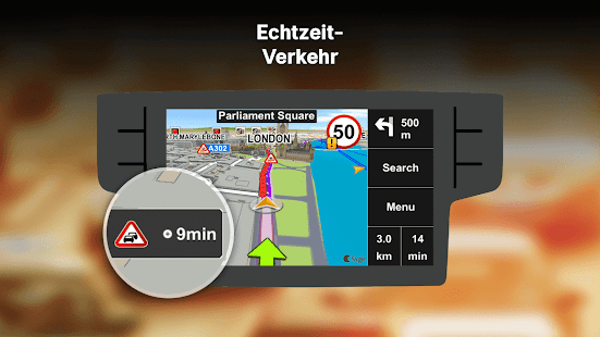 Sygic Auto Connected Navigation Screenshot