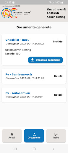 A&C International Road Cargo Screen 3