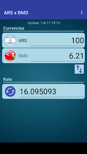 Android application Argen. Peso x Bermudian Dollar screenshort