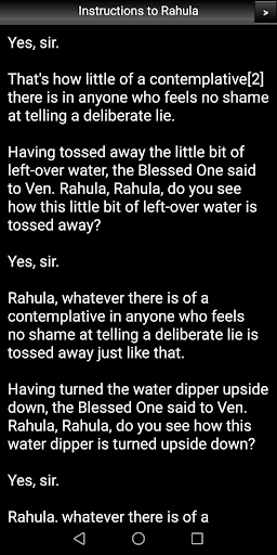 Instructions to Rahula Screen 3