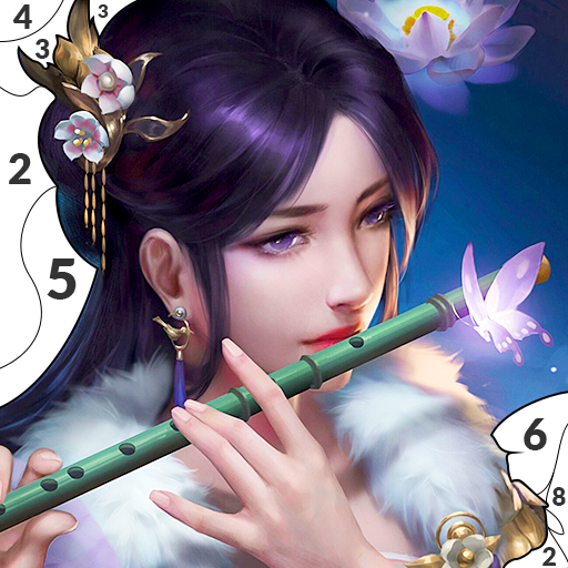 Wuxia Color by Number