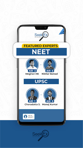 Android application Seekex: Career Counselling App screenshort