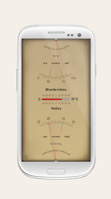 ウェザーステーション - 気圧計 温度計 湿度計 風速計のおすすめ画像1