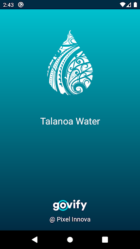 Android application Talanoa Water screenshort
