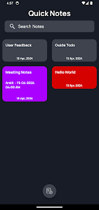 Quick Notes - Note Taking App