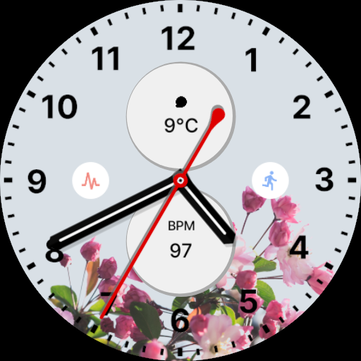 Luxury Floral Watch Face screenshot 4