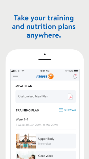 Fitness CF Screen 2