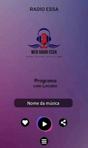 Rádio ESSA Screen 2