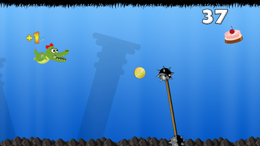 Alli Hungry - funny crocodile Screenshot 1 - AppWisp.com