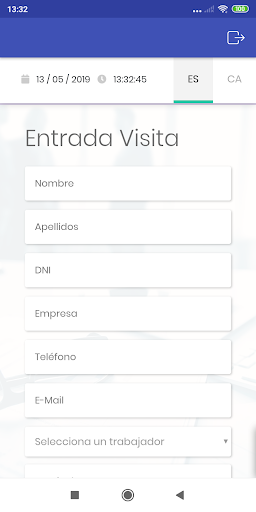 RegistraEntrada Screen 3