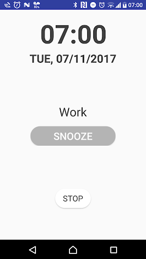 Simple Alarm Screen 3