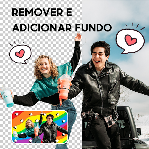Visualização do aplicativo