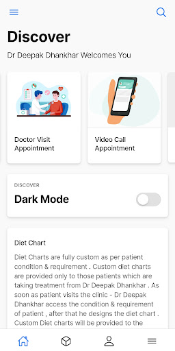 Android application Dr Deepak Dhankhar screenshort