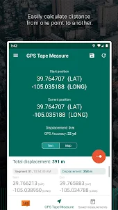 My GPS Tape Measure