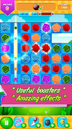 Rose Paradise fun puzzle games free without wifi