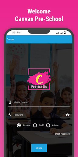 Android application Canvas School screenshort
