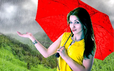 Monsoon photo editor rain fram