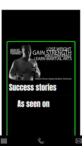 Android application NewLife screenshort
